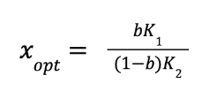 Equation for optimal plot size in a field trial